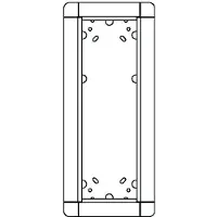 Schneider Electric GmbH Porter cornice da incasso ws 4-gang qua 238x238mm 1881570 (1881570)