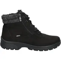Ara Stivaletto stringato 'Schnürstiefel Damen 12-49309-01 Textil in schwarz' nero
