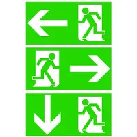 Sonstiges Sistemi di illuminazione di emergenza Ceag Disco pittogramma 1 lato 40071354532