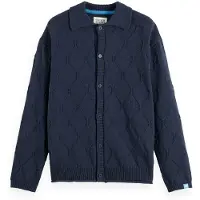 Scotch & Soda Open Work Long Sleeve Shirt Sky Captain Taglia: XL | Maglioni a maglia Outlet | Uomo