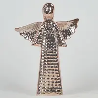 Bizzotto Decorazioni natalizie ANGELO ARTHUR ORO ROSA M - Oro - Unica