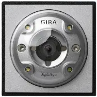 Gira telecamera a colori in alluminio, da incasso, per posto esterno 126565