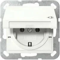 Gira 445403 SCHUKO KD System 55 bianco puro (445403)