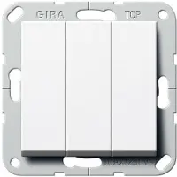 Gira 283203 Elektroschalter 2P Weiß (283203)