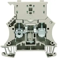 Weidmuller Clip per fusibili 60x7,9x62mm - Morsettiera per fusibili G 5x25 mm 6,3A 8mm WSI 6