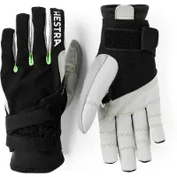 Hestra - Guanti da sci di fondo idrorepellenti e antivento - XC Ergo Grip Shark Glove Black/Light grey - Taglia 9 - Nero