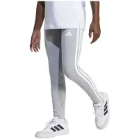 Adidas Girl's 3-Stripes Leggings 230 Leggings Bambini (140, grigio)