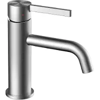 REA Rubinetto Lavabo Foster Brush Steel
