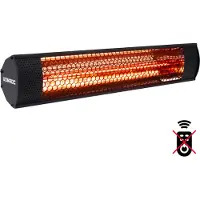 Vonroc Riscaldatore a infrarossi Marsili Compact - 2000W | Nero