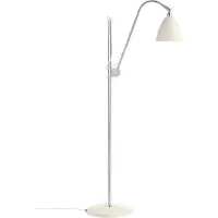 Gubi Bestlite BL3 piantana Ø16cm, cromo/bianco