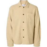Selected Camicia Over Uomini Beige XXL