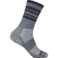 Wrightsock Escape Crew Calze da trekking (34-37, grigio)