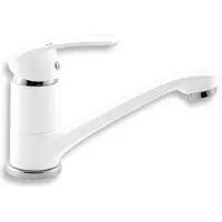 Novaservis Metalia 57 - Miscelatore per lavello, bianco/cromo 57096,1