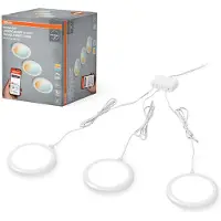 Osram SMART+ WiFi UNDERCABINET ROUND, bianco, Ø 8 cm, set da 3 pezzi