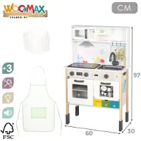 Woomax 39074 Cucinino In Legno Giocattolo Educativo