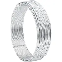 vidaXL Filo per recinzioni argento 25 m Filo zincato a caldo