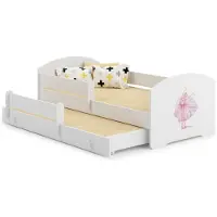KOBI Letto matrimoniale Luk 160x80 - Principessa nella