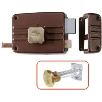 Iseo SERRATURA DA APPLICARE PER PORTONCINO ART. 401/402 E40 Dx