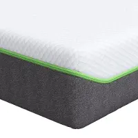 vidaXL Materassi, rigidità media, 140 x 190 cm, bianco e grigio