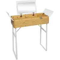 5five Simply Smart Toeletta con specchio "Levia" in bambù - 5 five simply smart