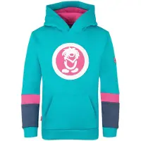 TROLLKIDS Kid's Troll Sweater XT Felpa con cappuccio Bambini (116, turchese)