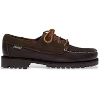 Sebago per uomo. 77123CW Mocassini Askook in pelle marrone (41), Basso, 1 a 3 cm, Stringhe, Casual, Classico
