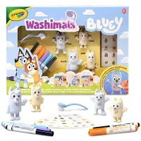 Crayola Washimals Set Da 4 Cuccioli Di Bluey