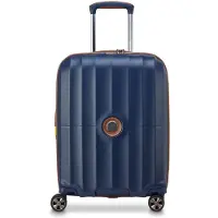 Delsey Carrousel 2 4 ruote Trolley cabina 55 cm espandibile blu