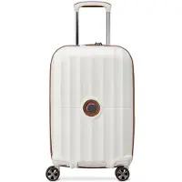 Delsey Carrousel 2 4 ruote Trolley cabina 55 cm espandibile bianco