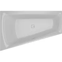 Riho Still Smart baignoires d'angle, avec cas , à encastrer, 170x110x50cm, 240 Betteres, 2 places, blanc brillant, B102009005, B102009005