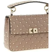 Valentino Garavani Borsa Rockstud Spike in nappa matelassè