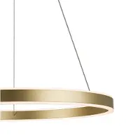 SLV Lampada LED a sospensione One 60, ottone, Ø 60 cm, luce verso l'alto/verso