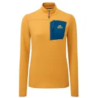 Mountain Equipment Women's Lumiko Zip T Pullover in pile Donna (36, arancione)