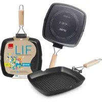 Ibili Life Grill 20 Cm Argento Argento Taglia unica