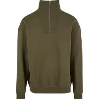 Urban Classics Felpa Con Mezza Zip Cut&sew