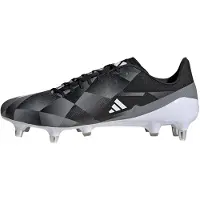 Adidas Scarpa da calcio 'Adizero RS15 Ultimate' grigio scuro / nero / bianco