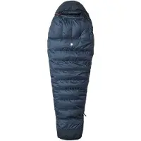 Fjällräven Women's Keb Three Seasons Sacco a pelo in piuma blu