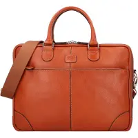 Bric's Life Pelle Valigetta Vera Pelle 38 cm Vano porta PC marrone
