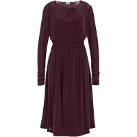 We fashion Dress Mid Length Burgundy Red Taglia: S | Abiti Midi Outlet | Donna | Marrone