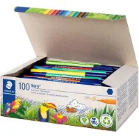 Staedtler Confezione Di Pennarelli Noris 326 Assortito 100 Unità