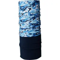 P.A.C. Kids Recycling Fleece Sciarpa a tubo Bambini (One Size, blu)
