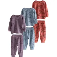 Next Pigiama opale / lilla / rosso / nero
