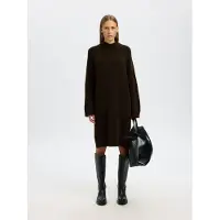 Selected Vestito Mini Donne Marrone S