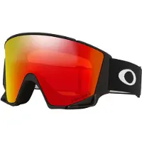 Oakley - Masque de ski avec 2 écrans - Flow Scape L Matte Black Prizm Torch & Prizm Iced - Nero