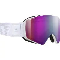 Julbo - Maschera da sci fotocromatica - Razor Edge Reactiv HC 0-4 White in Silicone - Bianco