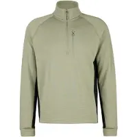 Stoic MerinoWaffleFleece320 NorrdalSt. Half Zip Pullover in lana merino Uomo (S, olivia)