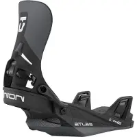 Union - Attacchi da snowboard all-mountain a sgancio rapido - Atlas Step On Black per Uomo - Taglia 47-48 - Nero