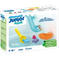 Playmobil Junior Aqua: Divertimento A Pesca Con Animali Marini