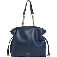Pepe Jeans per donna. PL0300037 Borsa blu navy Gwendolyn (OSFA), Casual, Poliuretano
