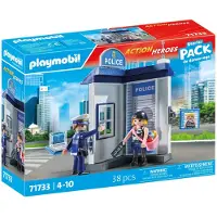 Playmobil Figura Starter Pack Stanza Di Polizia